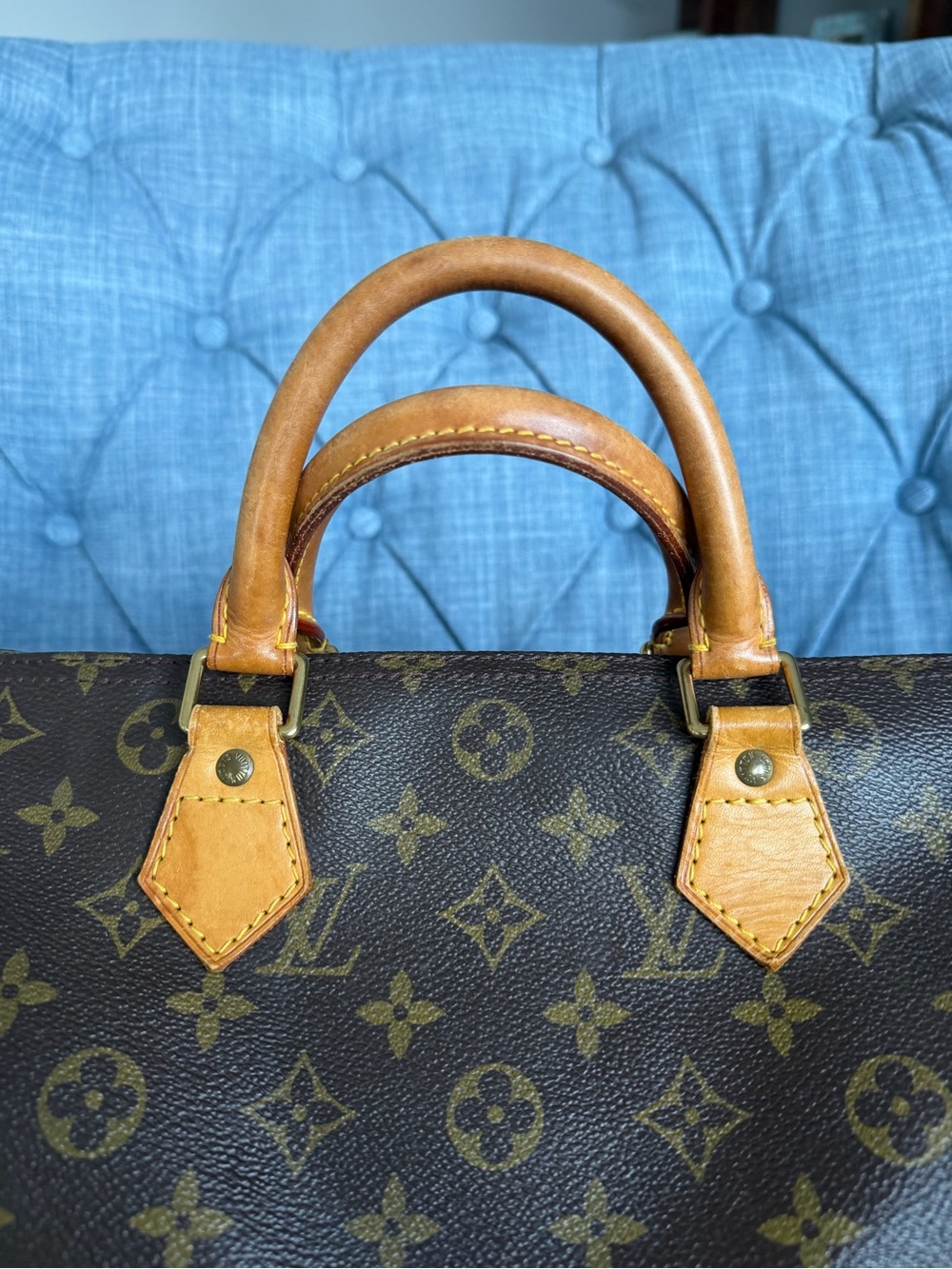 Louis Vuitton Speedy 30 Monogram Canvas Bag Authentic - Picture 14 of 16